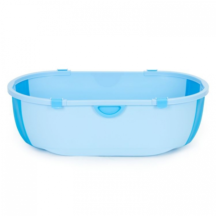 Cadita de baie cu dop de scurgere Ecotoys HA-B46 - Albastru [8]