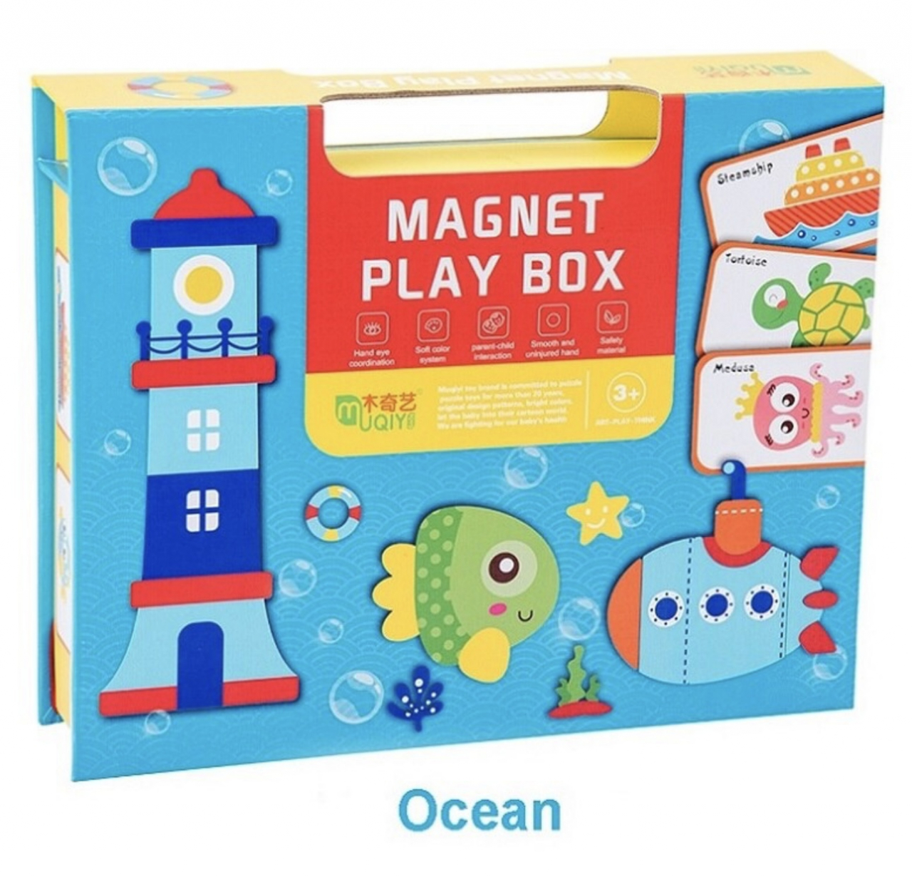 Carte magnetica Animale marine Magentic Play Box [3]