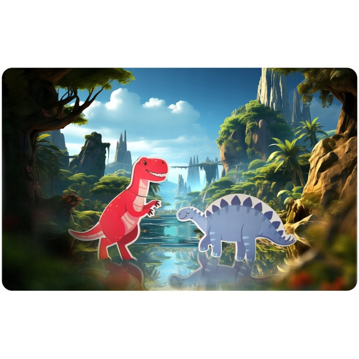 Carte magnetica tip puzzle Lumea Dinozaurilor Ricokids RK-770 [3]