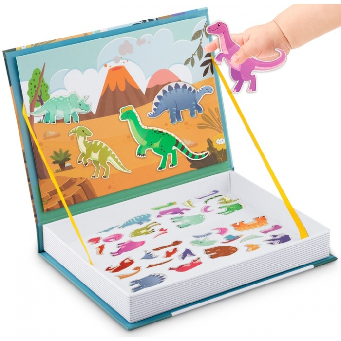 Carte magnetica tip puzzle Lumea Dinozaurilor Ricokids RK-770 [4]
