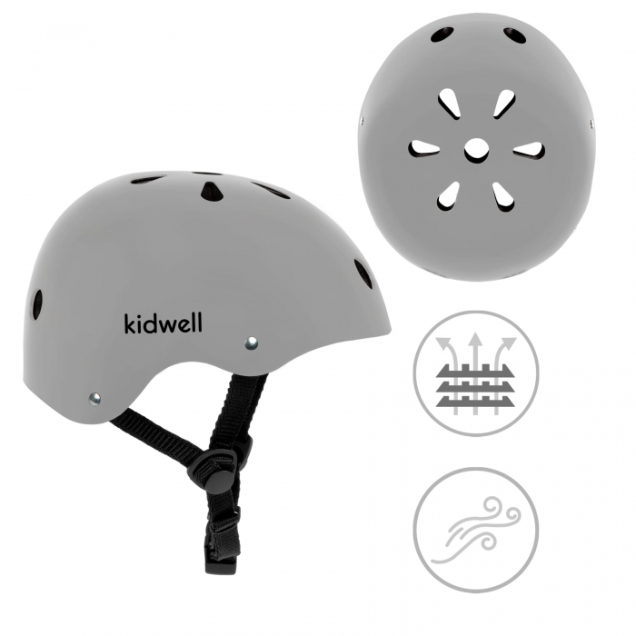 Casca de protectie pentru copii Kidwell ORIX II, marimea S 48-52 cm - Grey [6]