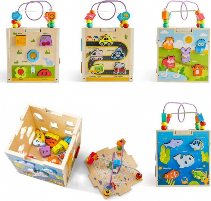 Centru de activitati 5 in 1, Jucarie educativa bebelusi [3]