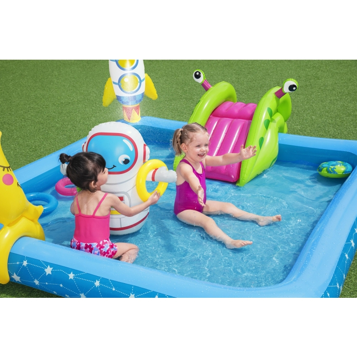 Centru de joaca copii, Bestway Astronaut, gonflabil, PVC, 228 x 206 x 84 cm [3]