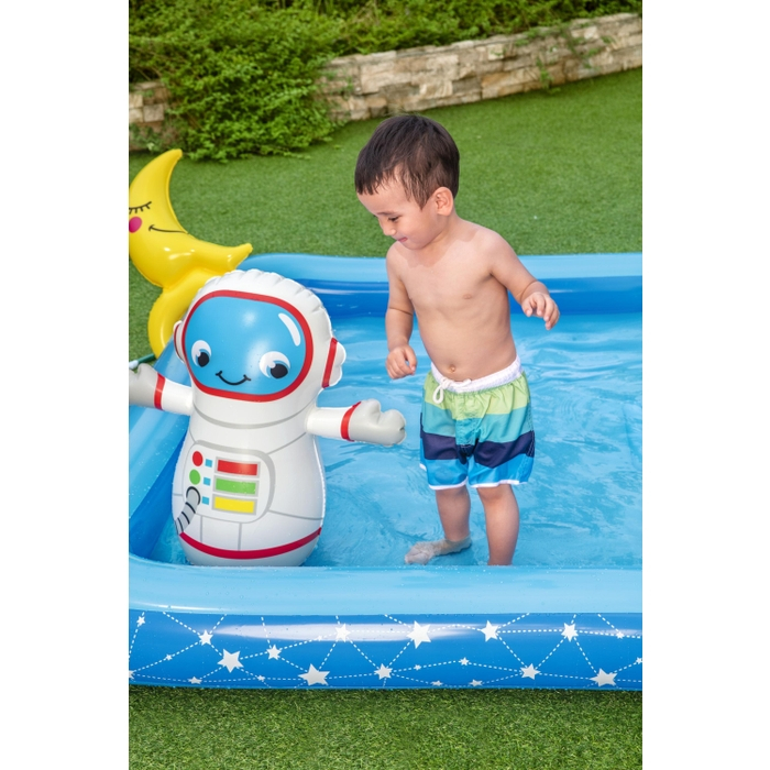 Centru de joaca copii, Bestway Astronaut, gonflabil, PVC, 228 x 206 x 84 cm [5]