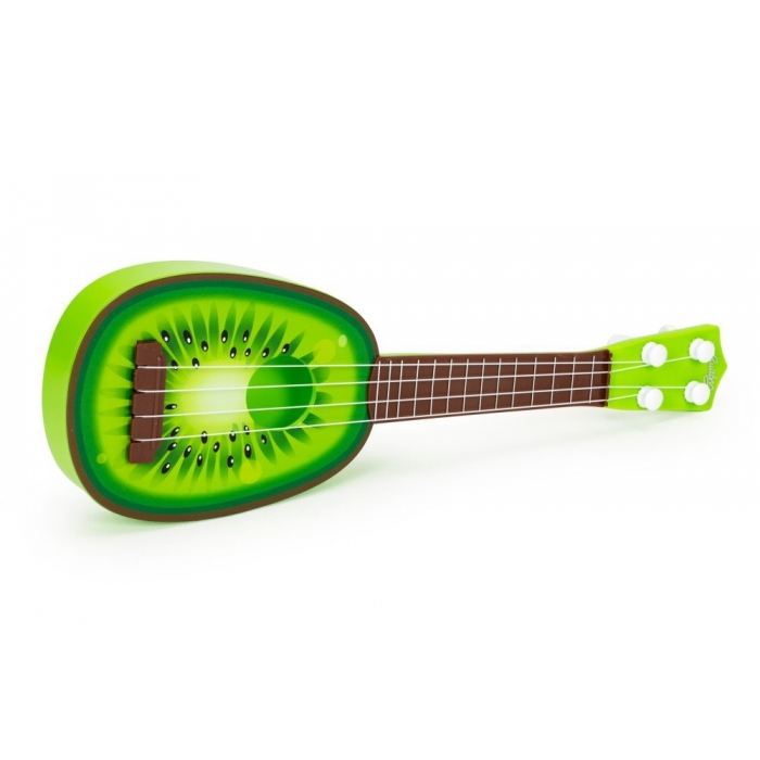 Chitara ukulele pentru copii cu 4 corzi Ecotoys MJ030 - Kiwi [2]