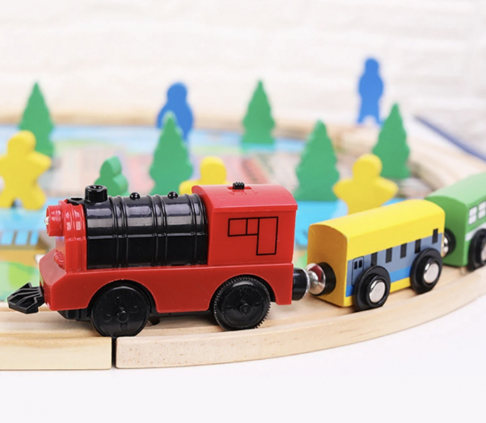 Circuit cu trenulet magnetic Electric train track [5]
