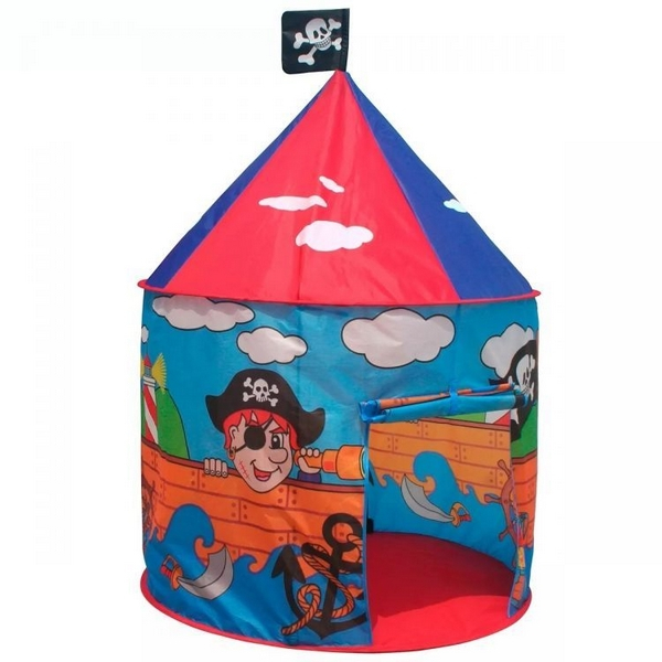 Cort de joaca pentru copii, model pirati cu ilustratii grafice [2]