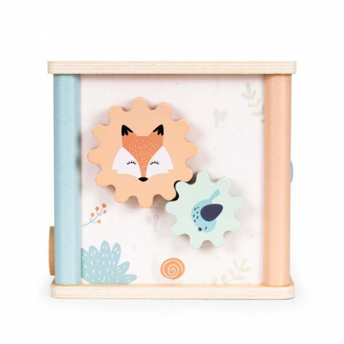 Cub educational din lemn pentru copii Ecotoys 1001 [5]