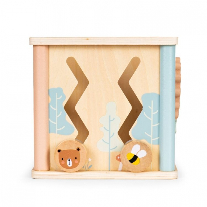Cub educational din lemn pentru copii Ecotoys 1001 [4]