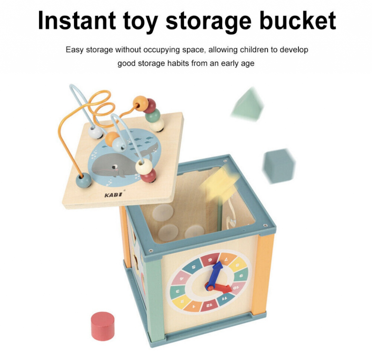 Cub educativ copii 5in1 Labirint activitati motrice Ocean [3]