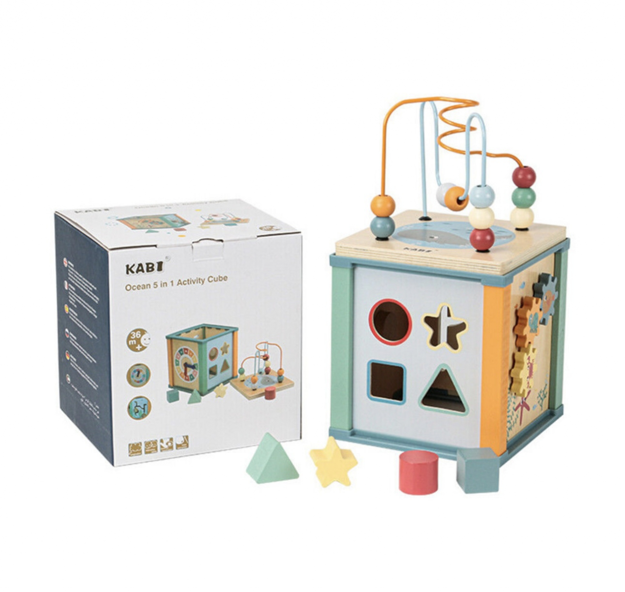 Cub educativ copii 5in1 Labirint activitati motrice Ocean [6]