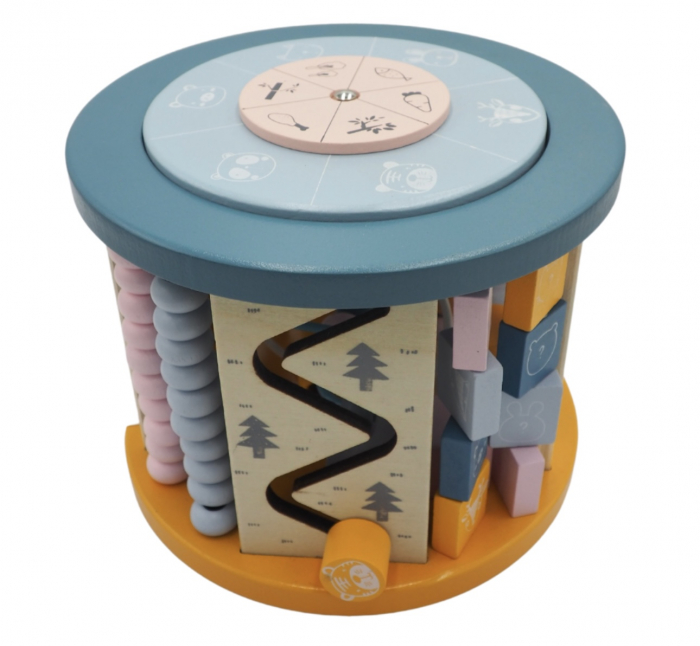 Cub educativ cu forme, cifre, pescuit, 3 ani [3]