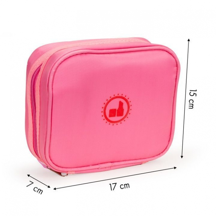 Gentuta de make-up cu 6 elemente din lemn Ecotoys PH10C001 [6]