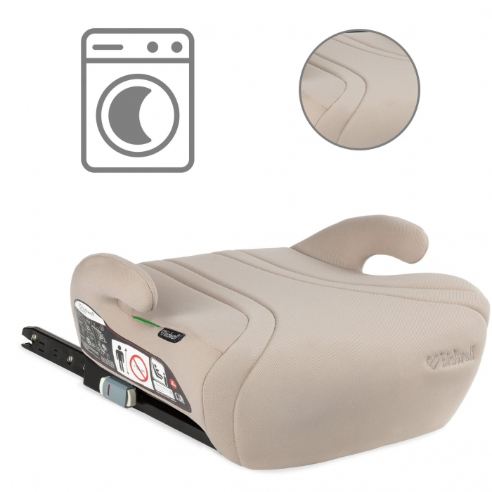 Inaltator auto cu Isofix 125-150 cm Kidwell Bono - Beige [6]