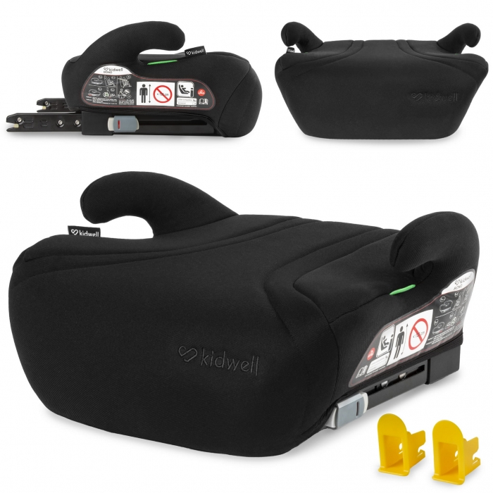 Inaltator auto cu Isofix 125-150 cm Kidwell Bono - Black [1]