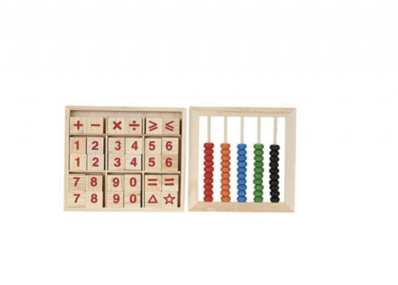 Joc aritmetic din lemn cu Numaratoare, 3 ani [5]
