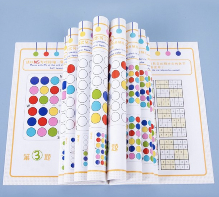 Joc de tip Montessori – Sudoku si Simetria Culorilor [2]