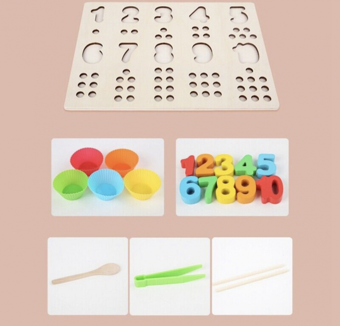 Joc Montessori multifunctional-Numaratoare cu bile [7]