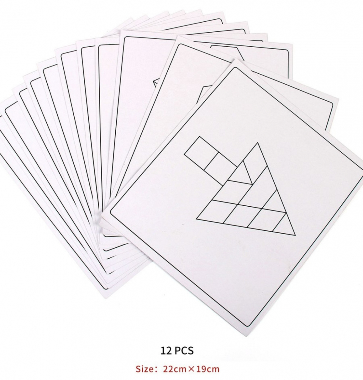 Joc tangram din lemn 125 piese - Puzzle Blocks Unlimited puzzle [6]