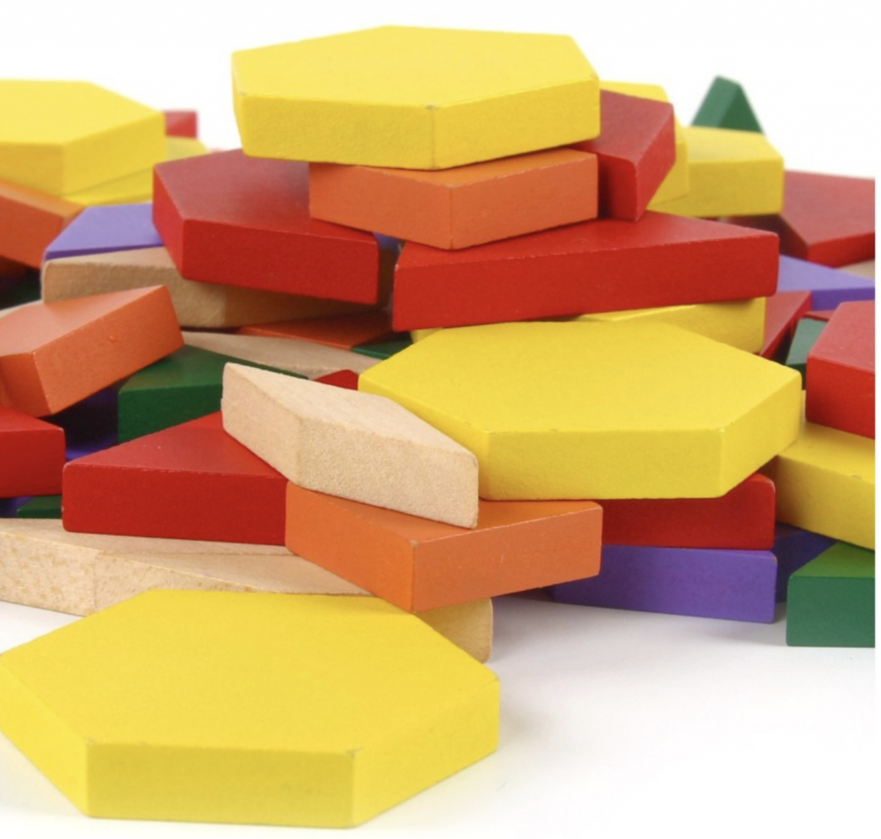 Joc tangram din lemn 125 piese - Puzzle Blocks Unlimited puzzle [2]