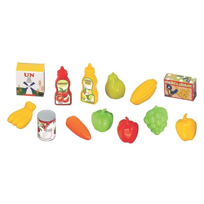 Jucarie Carucior Super Market cu Alimente - 19piese, 3 ani+ [2]