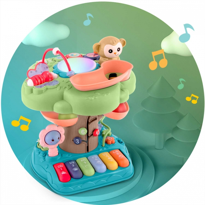 Jucarie educativa si muzicala tip arbore Ricokids 781600 [3]