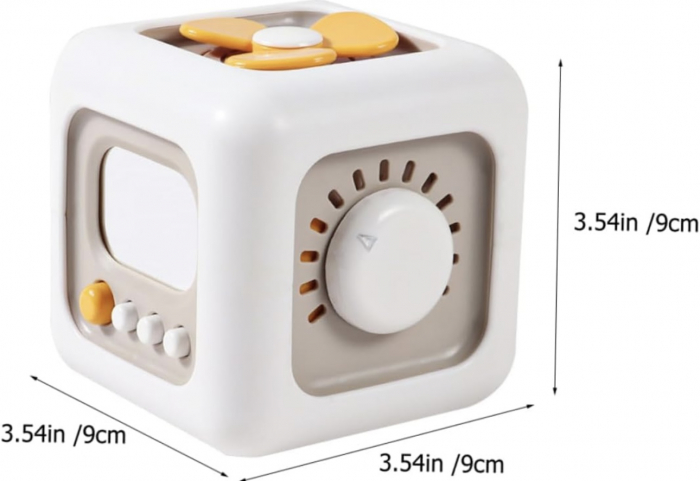 Jucarie interactiva bebelusi – Busy Cube,18 luni [3]