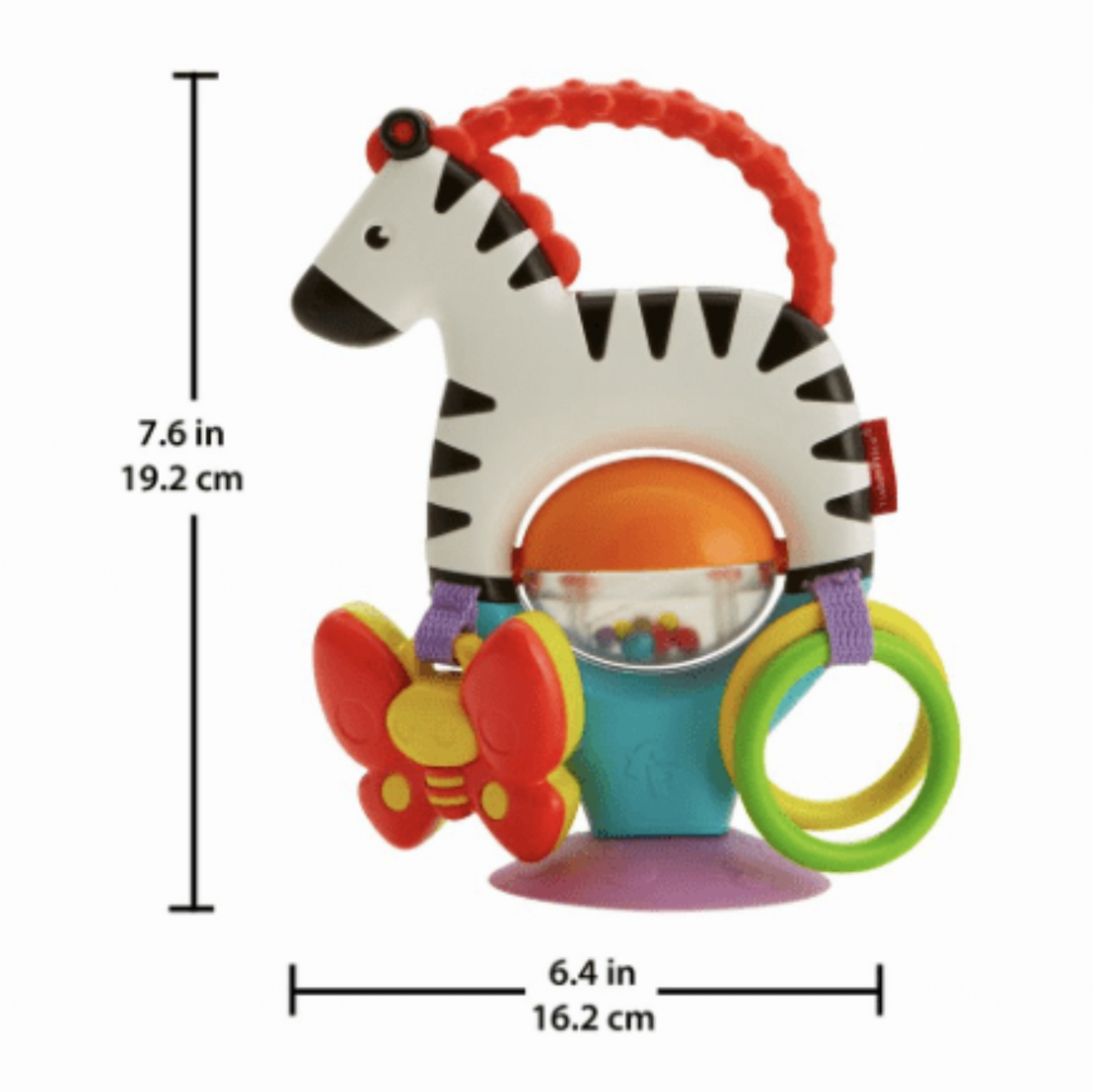 Jucarie interactiva bebelusi – Zebra cu activitati [2]