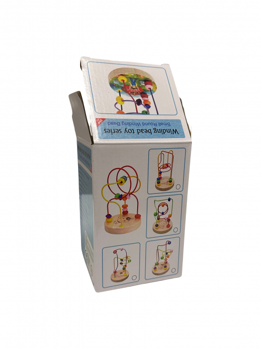 Jucarie motricitate, labirint educativ din lemn, Ferma [2]