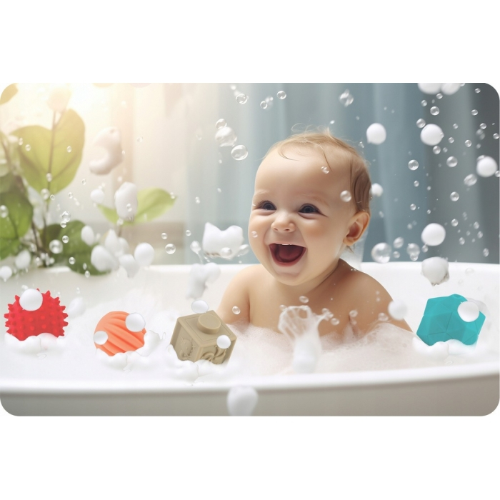 Jucarie pentru baie cu diverse forme Ricokids RK-756 [10]