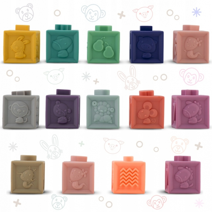 Jucarie pentru baie cu diverse forme Ricokids RK-756 [5]