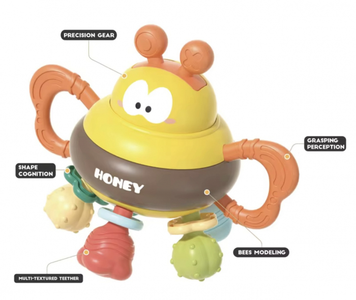 Jucarie senzoriala Albinuta Honey [2]