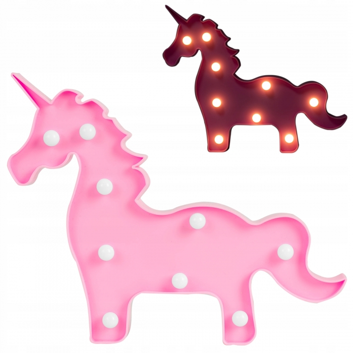 Lampa de veghe in forma de unicorn Nukido 740922 - Roz [2]