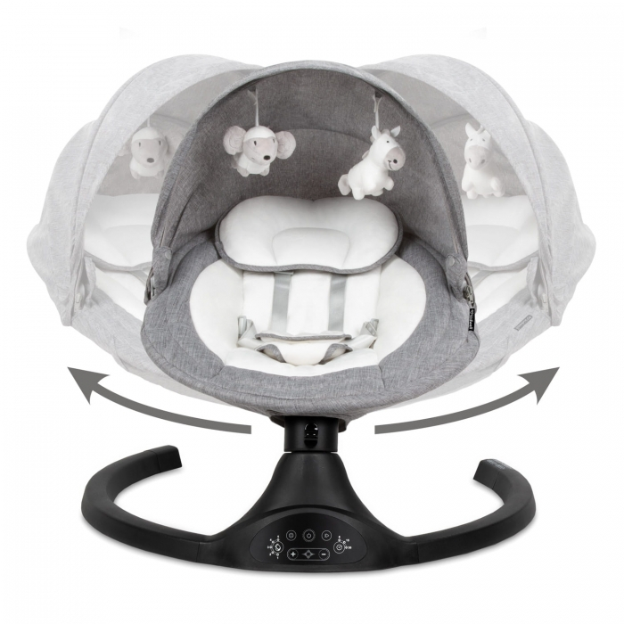 Leagan electric 2 in 1 Kidwell Luxi - Black Dark Melange [9]