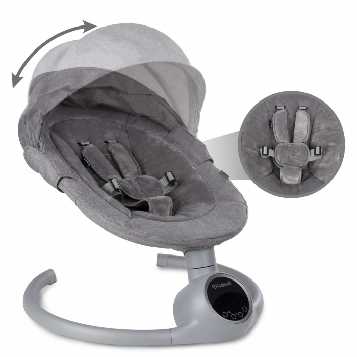 Leagan electric 2 in 1 Kidwell Reve - Gray Silver [5]