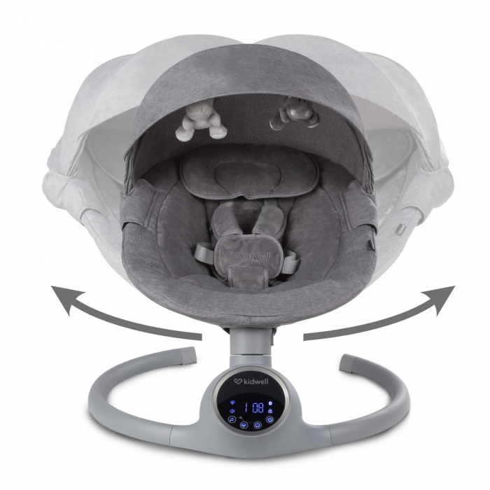 Leagan electric 2 in 1 Kidwell Reve - Gray Silver [4]