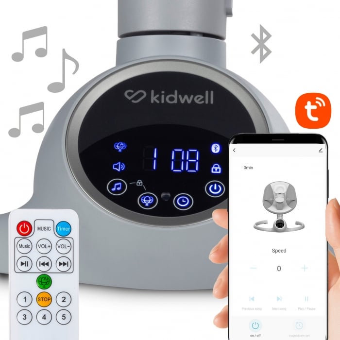 Leagan electric 2 in 1 Kidwell Reve - Gray Silver [11]