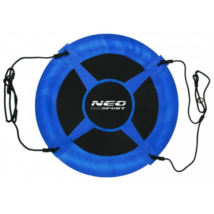 Leagan tip cuib pentru copii XXL, 95 cm, 150 kg, Neo-Sport 1000, Albastru [2]