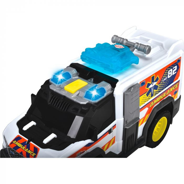 Masina de ambulanta Dickie Toys Medical Responder 30 cm cu lumini si sunete [4]