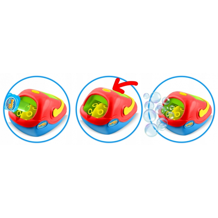 Masinarie pentru balonase din sapun Ricokids RK-902 - Rosu [4]