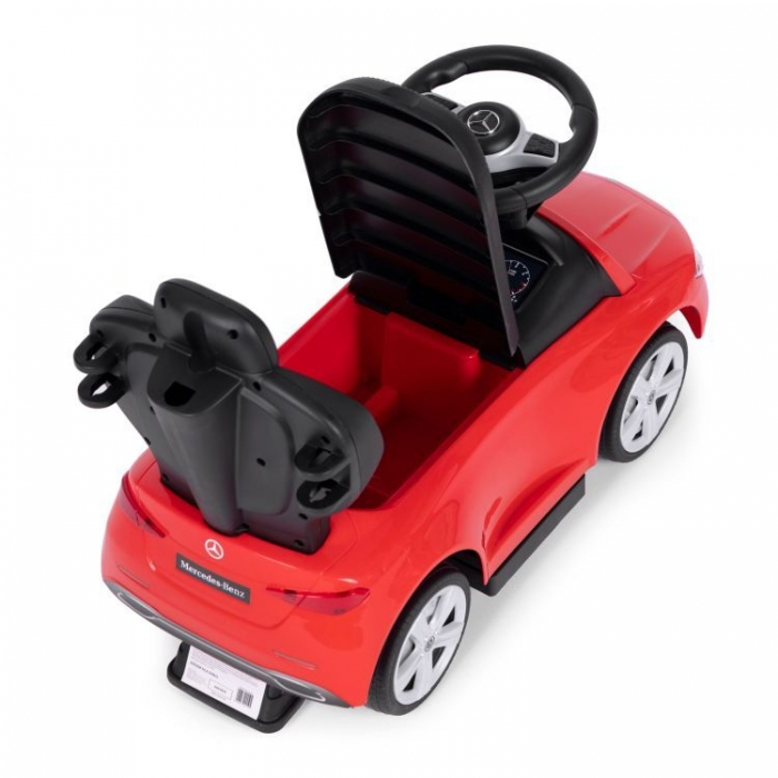 Masinuta de impins cu maner Mercedes C Class Ecotoys 668 - Rosu [9]