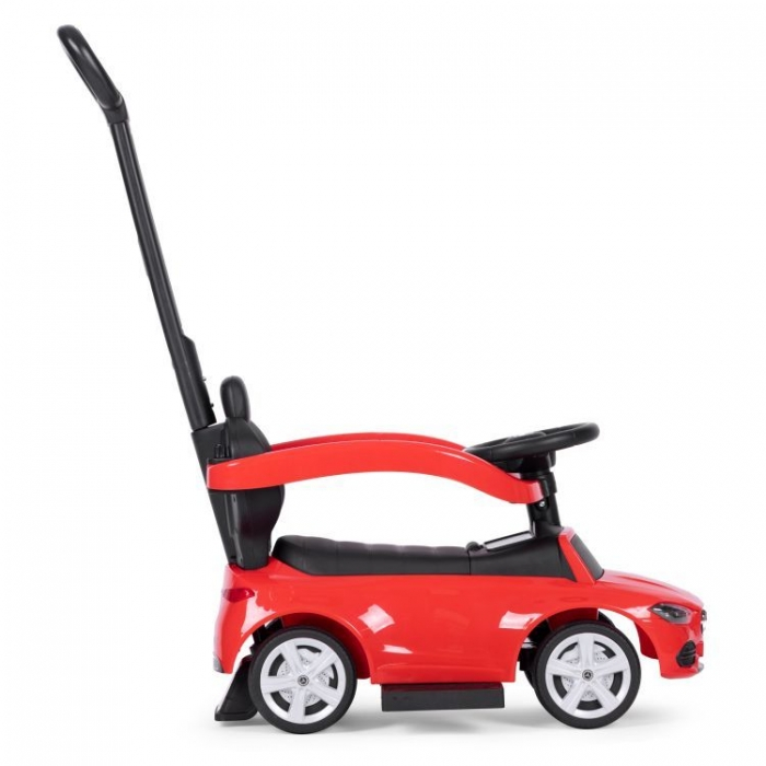 Masinuta de impins cu maner Mercedes C Class Ecotoys 668 - Rosu [3]