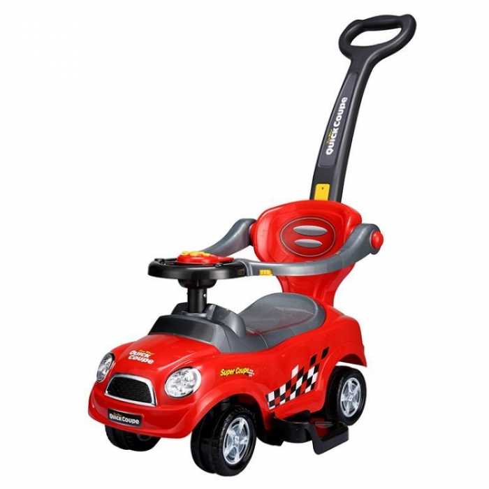 Masinuta de impins Ecotoys 321 Mini Cooper - Rosu [1]