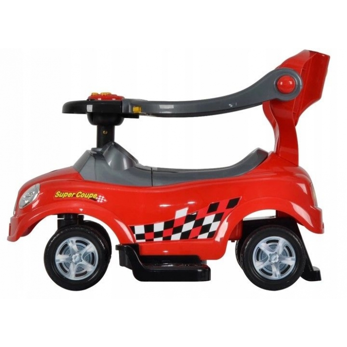 Masinuta de impins Ecotoys 321 Mini Cooper - Rosu [2]