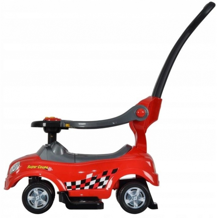 Masinuta de impins Ecotoys 321 Mini Cooper - Rosu [4]
