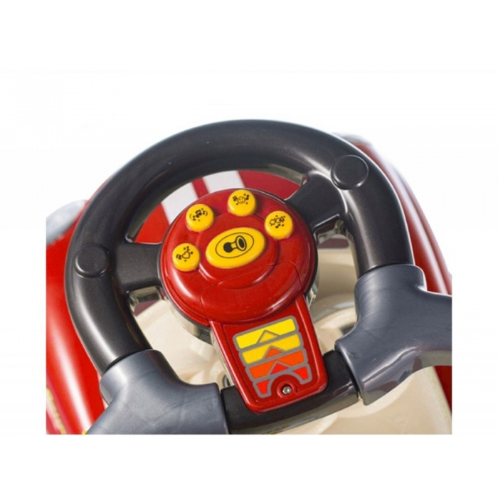 Masinuta de impins Ecotoys 321 Mini Cooper - Rosu [5]