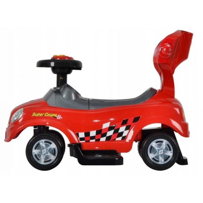 Masinuta de impins Ecotoys 321 Mini Cooper - Rosu [3]