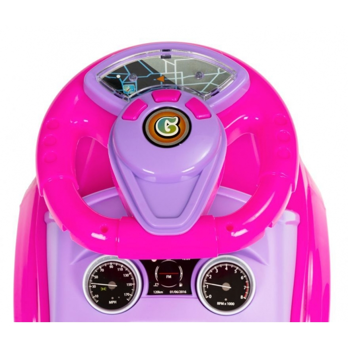 Masinuta de impins Ecotoys 613W - Roz [2]