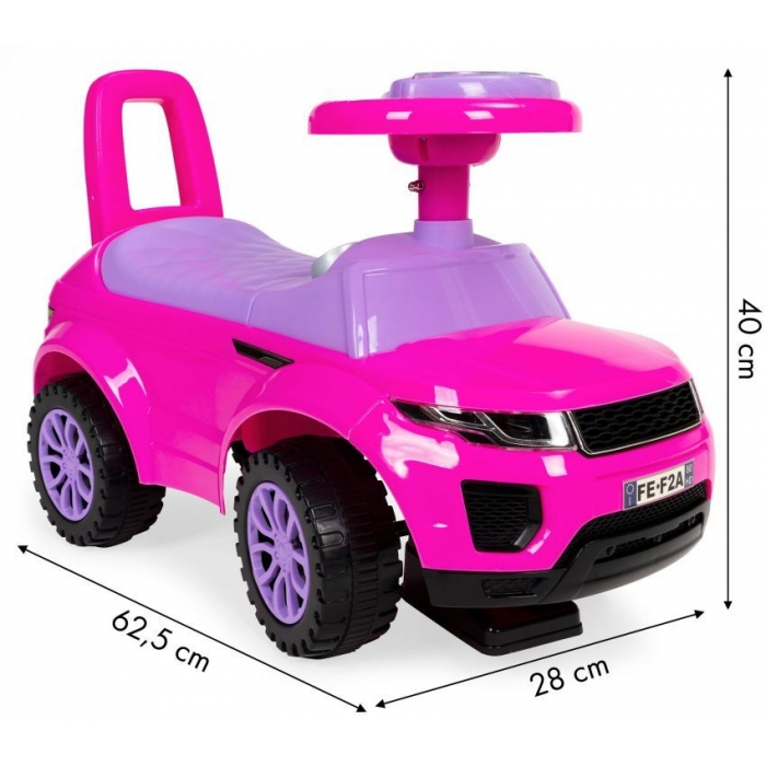 Masinuta de impins Ecotoys 613W - Roz [5]