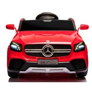 Masinuta electrica cu telecomanda 4 x 4, roti EVA, Mercedes AMG GLC COUPE, varsta 1-4.5 ani, 105x67x46 cm, putere 180W - Rosu [2]